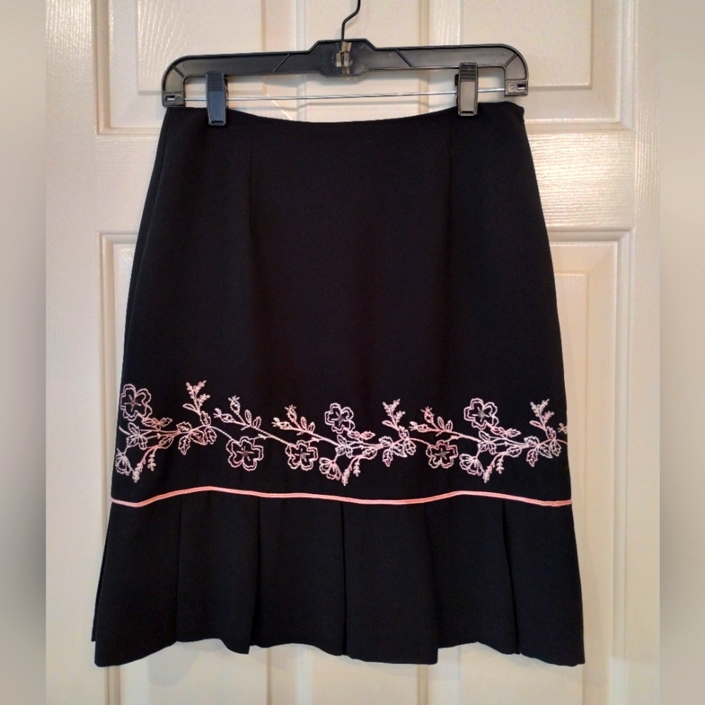 EUC Michele Pleated Skirt